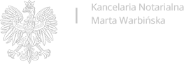 Marta Warbińska Kancelaria Notarialna logo